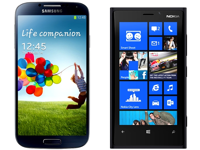 Samsung Galaxy S4 Vs Nokia Lumia 920–Head-to-Head Comparison